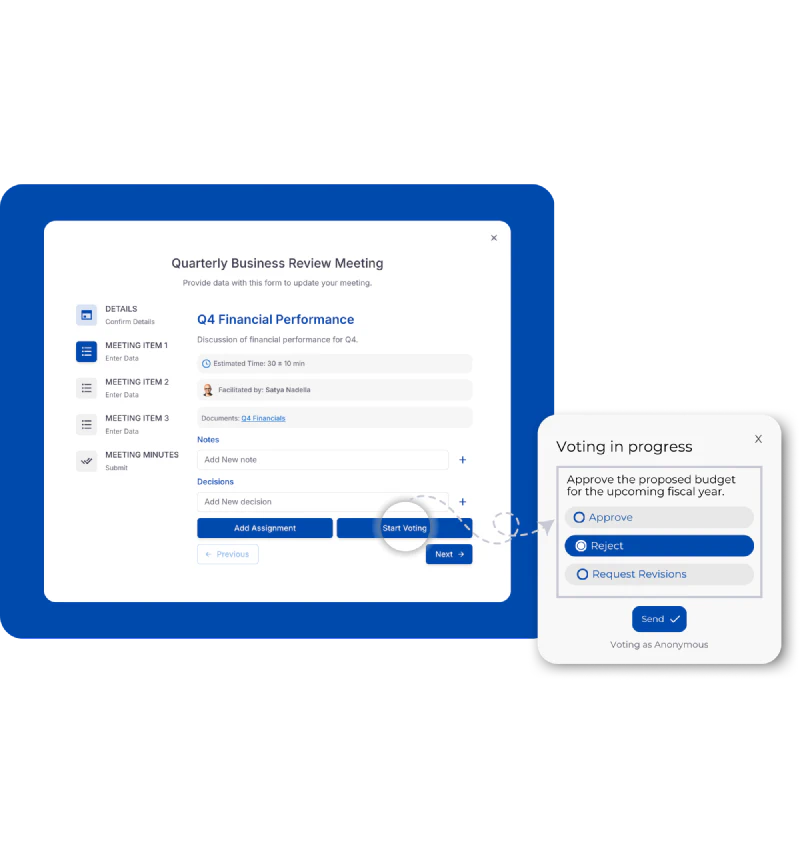 Blockchain-Based Voting System screenshot